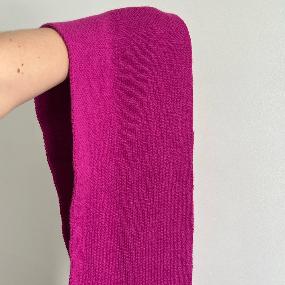 Vibrant Pink Scarf